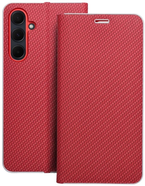 LUNA Book Carbon for SAMSUNG A35 5G red