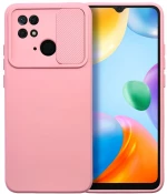 SLIDE case for XIAOMI Redmi 10C light pink