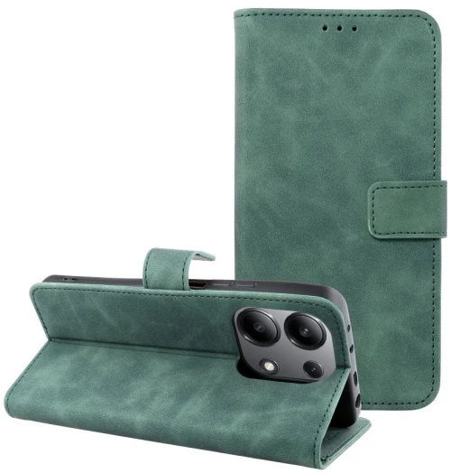 TENDER Book Case for XIAOMI Redmi Note 13 4G green