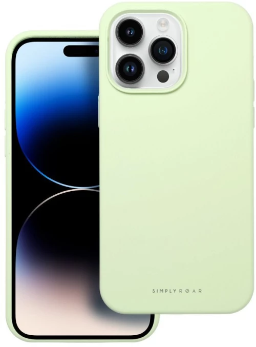 Roar Cloud-Skin Case - for iPhone 14 Pro Max Light green