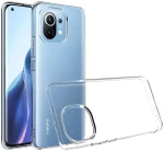 BACK CASE ULTRA SLIM 0,5 mm forXiaomi  Mi 11 Lite 5G / Mi 11 Lite LTE ( 4G )
 transparent
