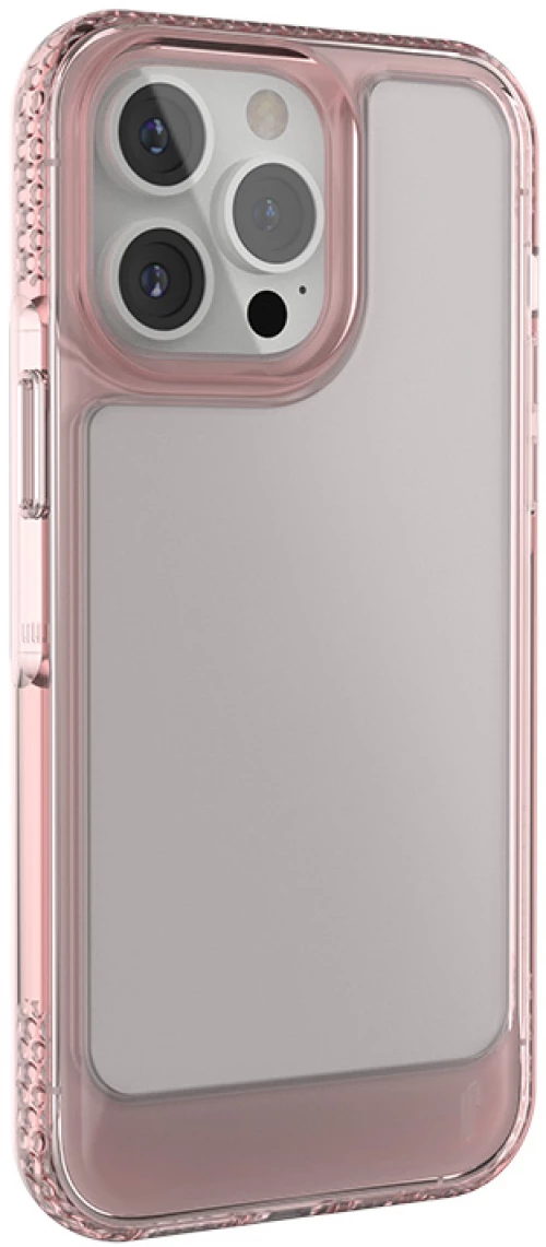 Ugly Rubber UMODEL case for iPhone 15 Pro 6,1" clear pink