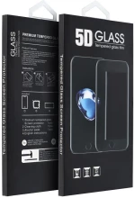5D Full Glue Tempered Glass - for iPhone 13 black