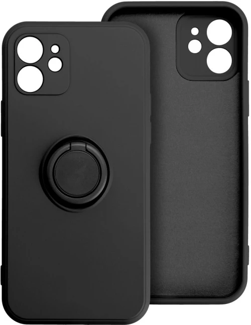 SILICONE RING case for IPHONE 16 Pro Max black
