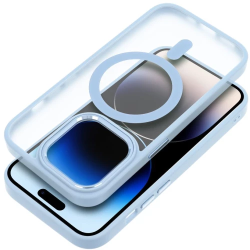 MATTE MAG COVER case compatible with MagSafe for IPHONE 16 Pro Max blue