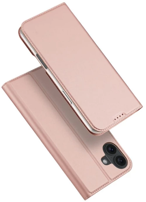 DUX DUCIS wallet case SKIN PRO for IPHONE 16 Plus rose