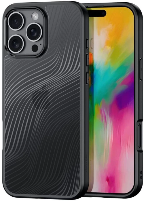DUX DUCIS case AIMO MAG compatible with MagSafe for IPHONE 16 Pro black