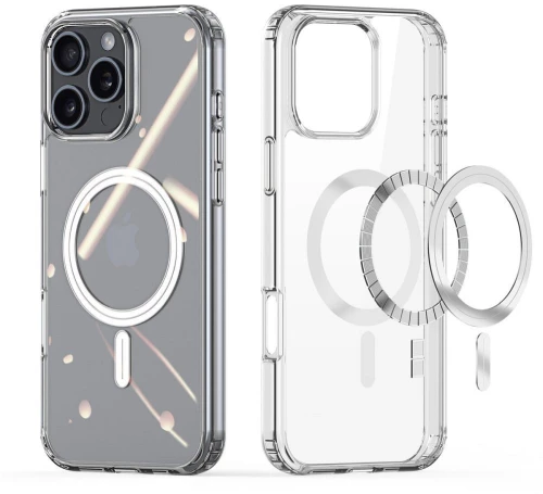 DUX DUCIS case CLIN MAG compatible with MagSafe for IPHONE 16 Pro transparent