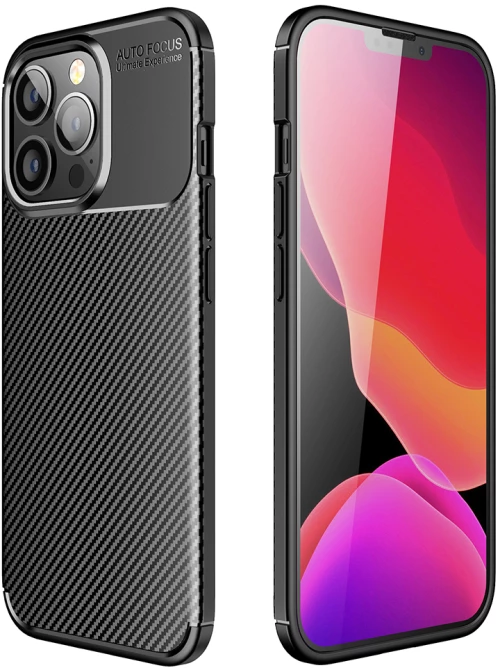 Carbon Black case for iPhone SE 2024