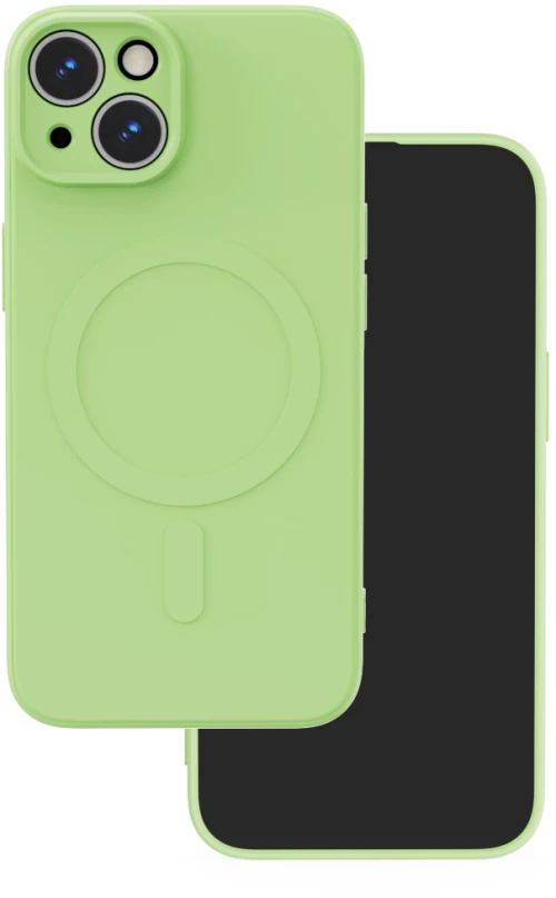 Simple Color Mag case for iPhone 16 6,1" light green