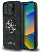 Guess case for iPhone 16 Pro Max 6,9" GUHCP16X4GMGGR 4G Big Logo black