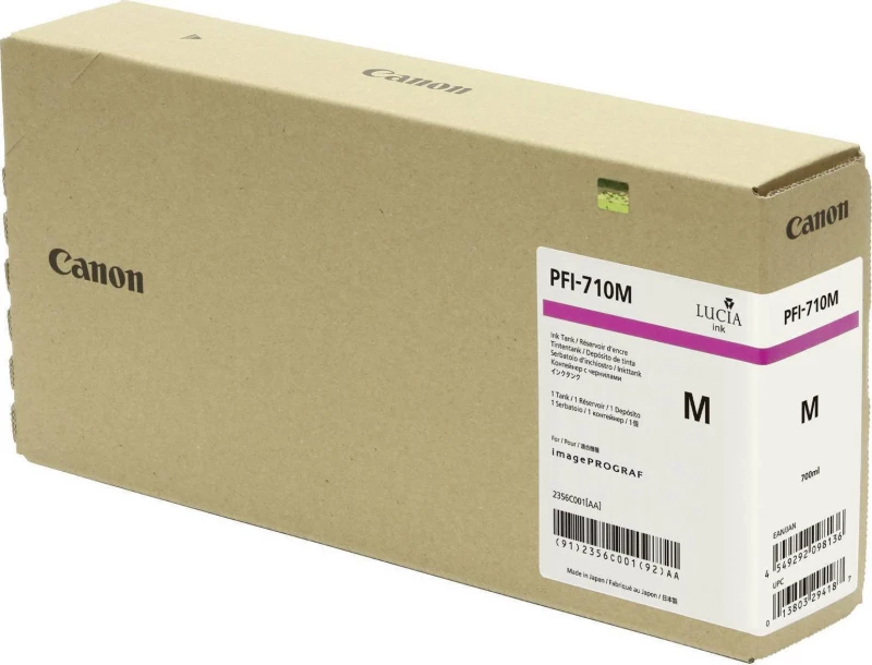 Canon PFI-710 Μελάνι Εκτυπωτή InkJet Ματζέντα (2356C001)