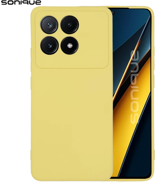 Θήκη Σιλικόνης My Colors Sonique Xiaomi Poco F6 Pro 5G Κίτρινο