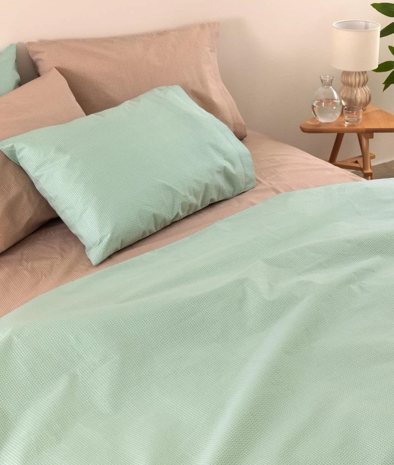 Σεντόνι Υπέρδιπλο (240x260) Totem Lilac βαμβακερό Palamaiki