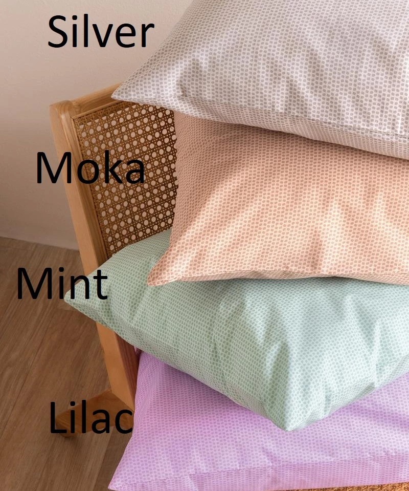 Σεντόνι Υπέρδιπλο (240x260) Totem Lilac βαμβακερό Palamaiki