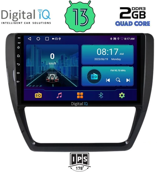 DIGITAL IQ BXB 1741_GPS (10inc) MULTIMEDIA TABLET for VW JETTA mod. 2010-2016