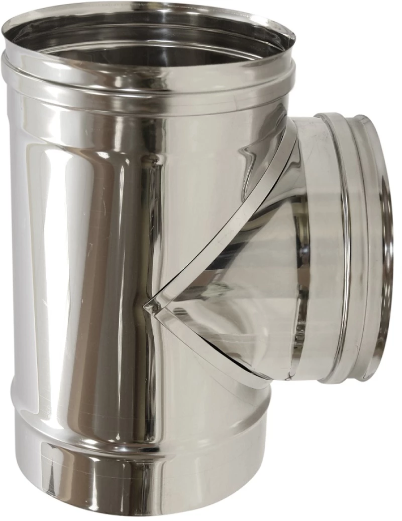 Ανοξείδωτο Τάφ Σύνδεσης Καπνοδόχου Inox 316 / Φ250