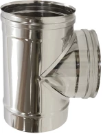 Ανοξείδωτο Τάφ Σύνδεσης Καπνοδόχου Inox 316 / Φ250