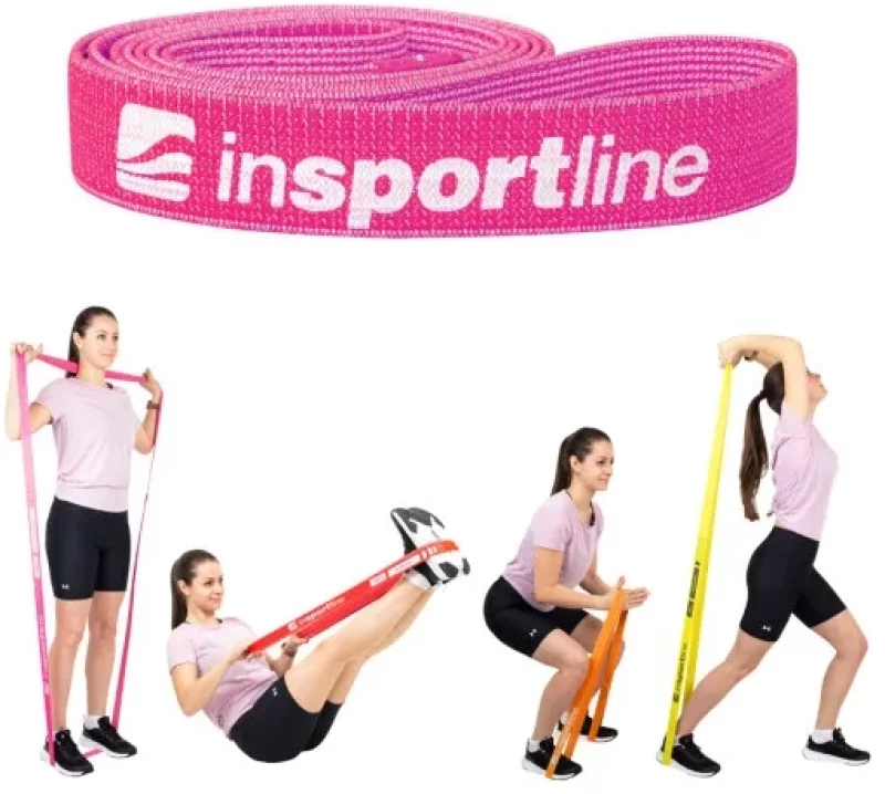 Λάστιχο Γυμναστικής Μαλακό Resistance Band inSPORTline