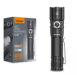 Videx A406R Επαναφορτιζόμενος Φακός Χειρός 4000LM IP68