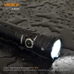 Videx A406R Επαναφορτιζόμενος Φακός Χειρός 4000LM IP68