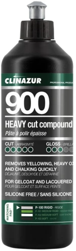 Clinazur 900 Heavy Cut Compound - Γυαλιστικό για Βαθιές Αμυχές - 1lt