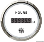 Ωρόμετρο Ψηφιακό Inox Λευκό