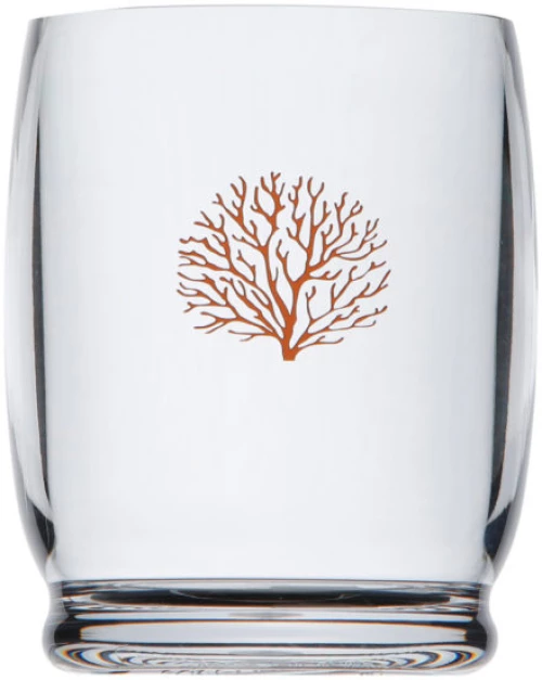 Ποτήρι Νερού Φ7,6cm από Ecozen Mare Coral Marine Business (Σετ 6 Τεμάχια)