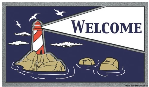 Format Antiskid Doormat 40x68 cm Lighthouse (Χαλάκι)