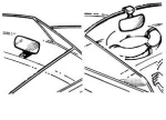 Καθρέφτης 200x95mm