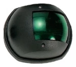 Φανός πλευρικός πράσινος 130x114mm - Μαύρο