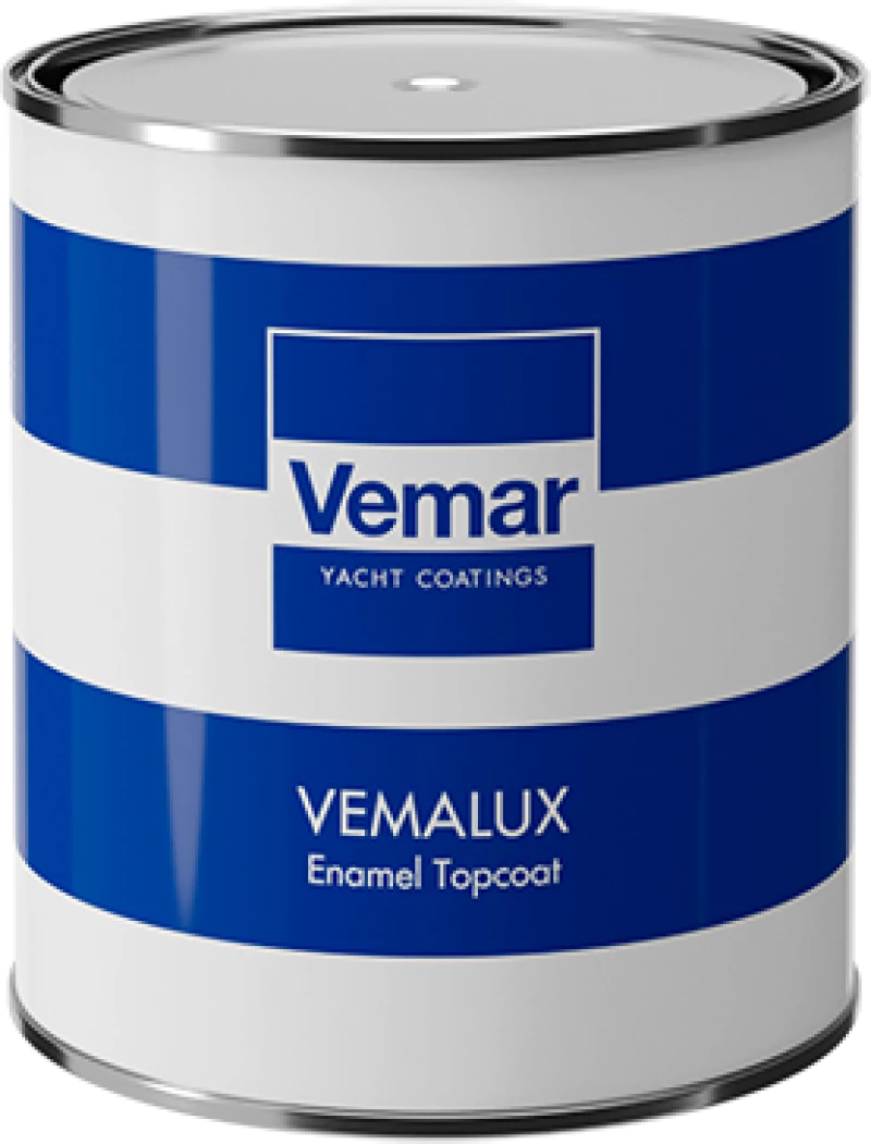 Vemar Enamel Topcoat Χρώμα Υψηλής Γυαλάδας 0.750lt - Discus Blue 5410