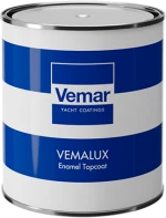 Vemar Enamel Topcoat Χρώμα Υψηλής Γυαλάδας 0.750lt - Discus Blue 5410