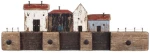 Κρεμάστρα με σπίτια 20,5x60x9,5εκ