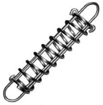 Ελατήριο Inox - Φ9 x L430mm
