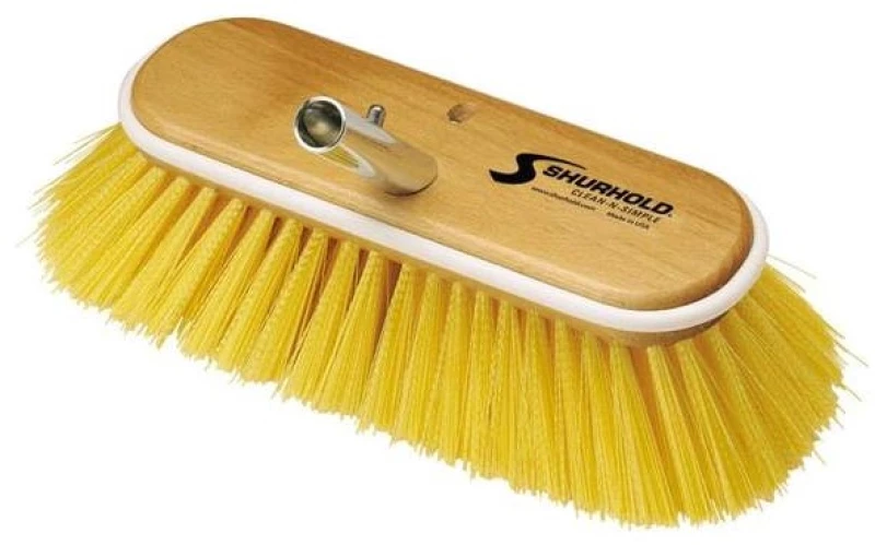 Βούρτσα μέτρια κίτρινη Shurhold Medium Deck Brush - 25cm