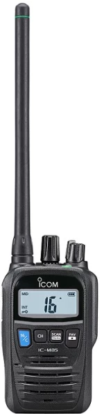 Icom VHF Marine Transceiver Μικρός Φορητός Πομποδέκτης 5W IC-M85E