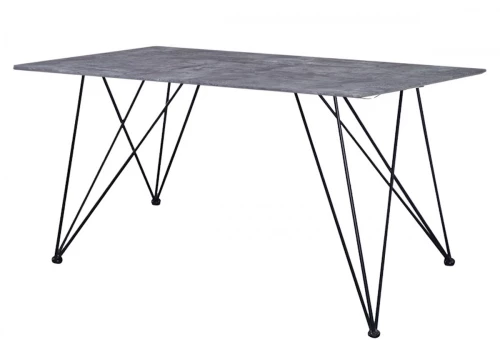 KRYSTAL τραπέζι 120x80x75 μεταλλικό