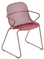 Ramatuelle πολυθρόνα 57x52x80 ΒΑΘΥ ΚΟΚΚΙΝΟ