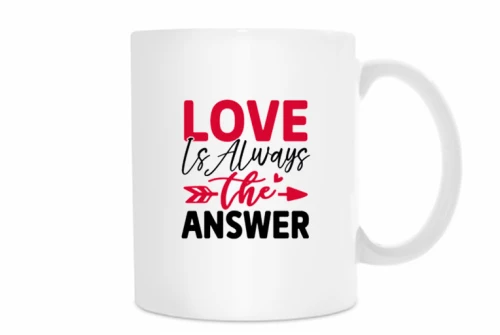 Κούπα Love is always answer