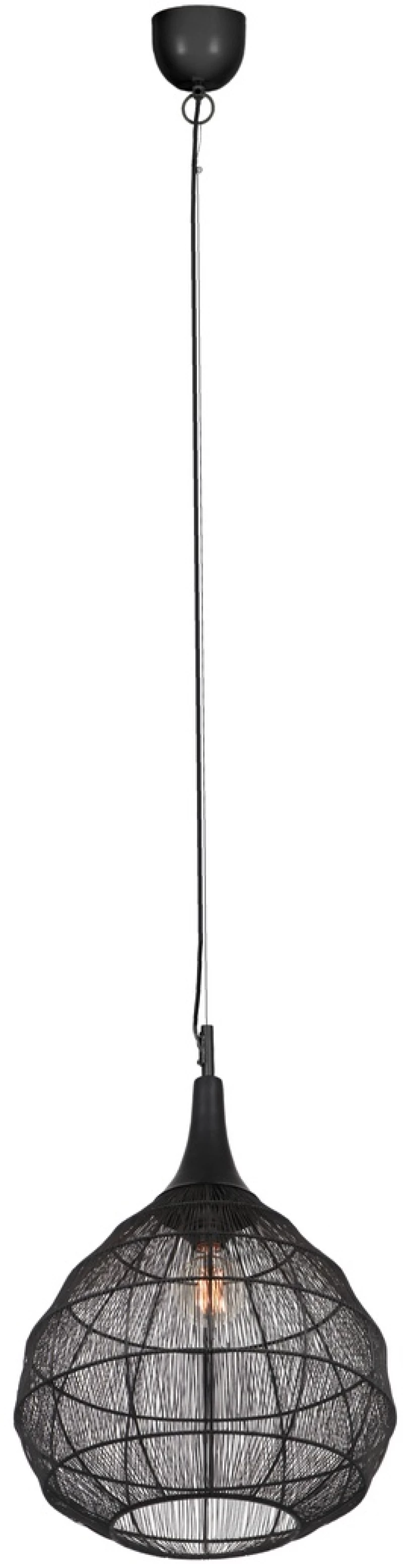 Φωτιστικό Κρεμαστό Trio Lighting SORAYA 365440132 Μαύρο Ματ (Black Mat)