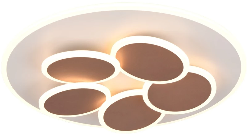 Φωτιστικό Οροφής Trio Lighting MANDALA 653210676 Γκρι (Grey) 2700 - 6500K