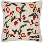 ΜΑΞΙΛΑΡΟΘΗΚΗ (45cm x 45cm) υφαντή ρόδι ΑΙΔΗΨΟΣ Silk Fashion