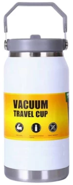 Φορητό παγούρι-θερμός - 1000ml - 123811 - White