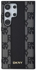 DKNY® Checkered Mono Pattern MagSafe Θήκη για Galaxy S24 Ultra- Black