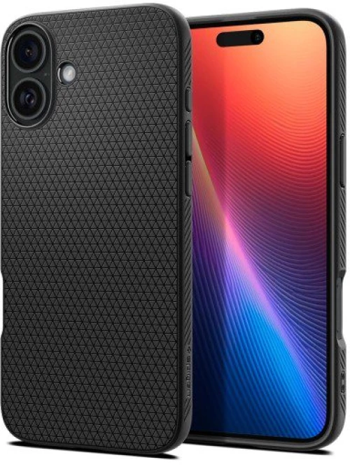 Spigen® Liquid Air Θήκη για iPhone 16- Matte Black