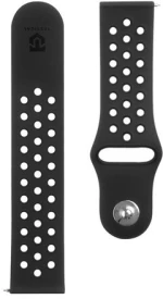 Tactical® Double Silicone Λουράκι για Huawei Watch Gt 2 Pro(Fits all 22mm)- Black