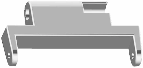 Set Μετατροπείς Μπαρέτας από 14mm σε 20mm-Silver OEM
