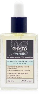 PHYTO polleine scalp solution pre shampoo ενισχυτικό συμπήκνωμα εξισορρόπησης 30ml