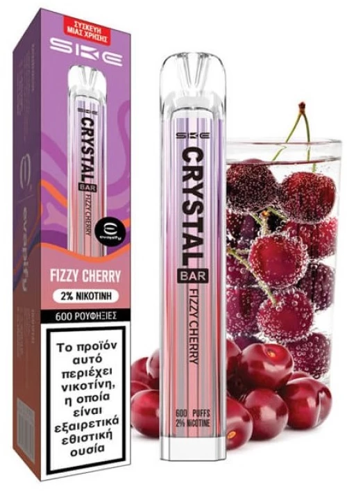 Crystal Bar Fizy Cherry 2ml 20mg